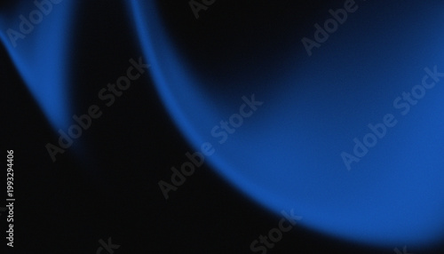 Foto Abstract glowing blue background with fine and wavy grains for wallpaper design