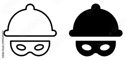 Photos incognito anonymous user icon vector
