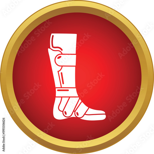 Orthopedic leg splint providing support for injury and recovery