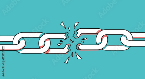 Breaking Chain Links on Juneteenth Day Celebrations