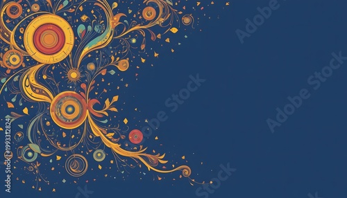 A colorful pixel art landscape with winding paths and structures