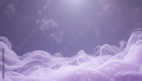 A serene landscape of soft rolling clouds at twilight