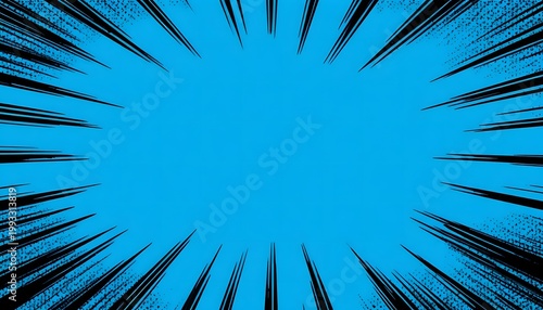 A mesmerizing view of light rays piercing through palm leaves