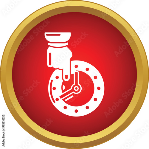 Hand pointing at a clock face symbolizing time management and punctuality