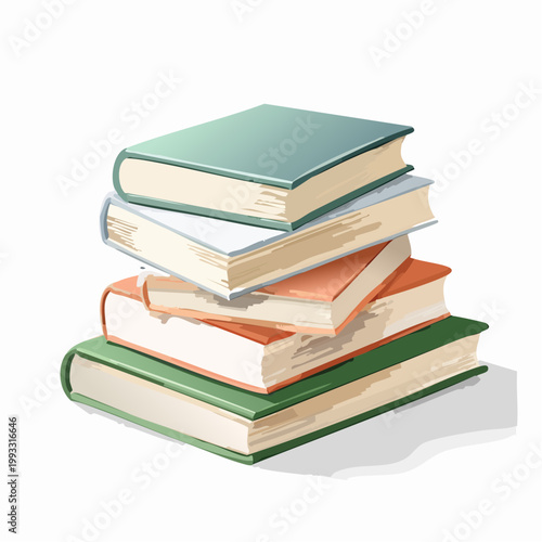 Bücherstapel – Wissen & Ruhe