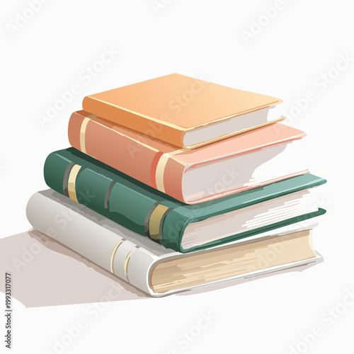 Bücherstapel – Wissen & Ruhe