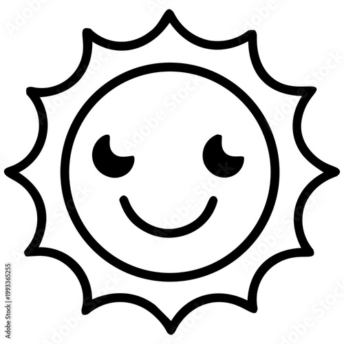 space journey field trip happy solar system line art hand drawn black and white outline