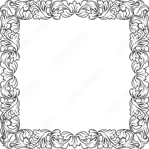 Filigree crest heraldry flo...
