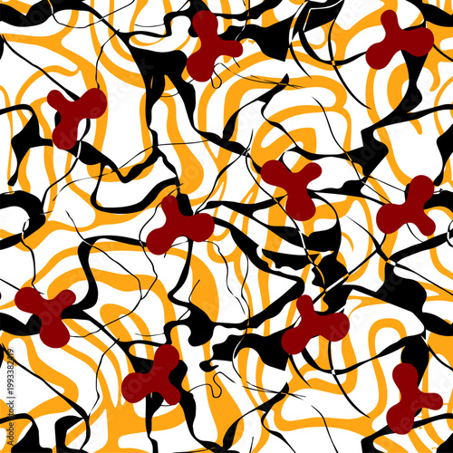 geometric line brush color pattern background texture and art design print