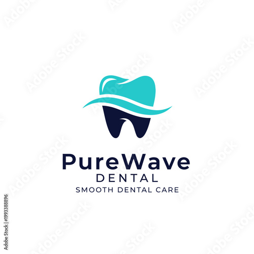 Dental Care Logo Tooth Design.