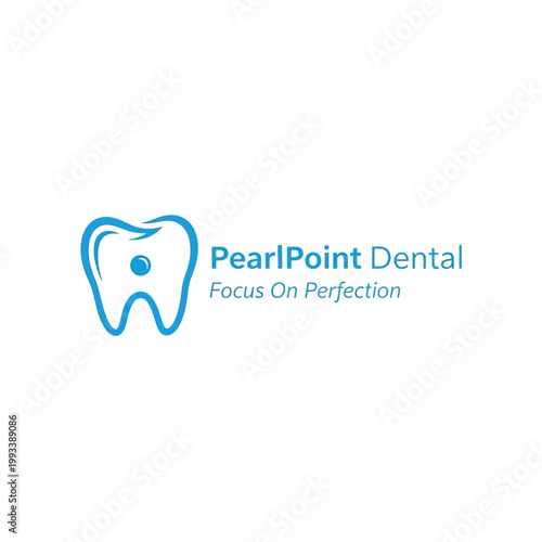 Dental Logo Tooth Icon Design.