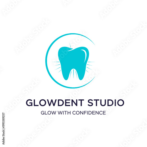 Dental Tooth Logo Design Template.