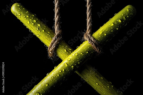 Acid Lime Drumsticks Cinematic Music Shot