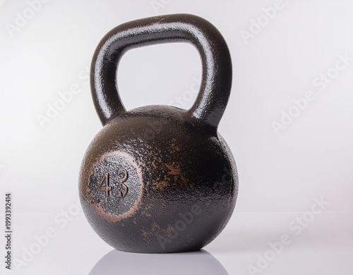 kettlebell isolated on white