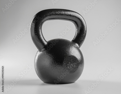 kettlebell on white