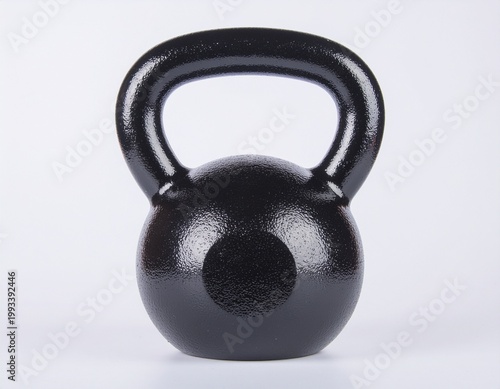 kettlebell weights isolated on white