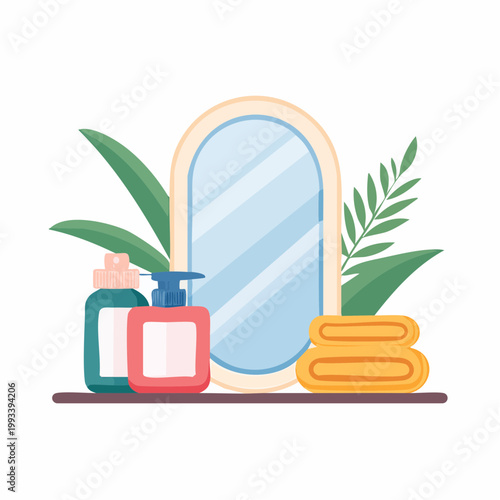 Badezimmer-Set Icons