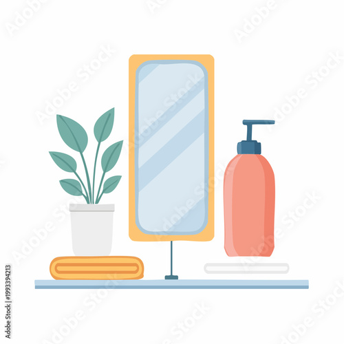 Badezimmer-Set Icons