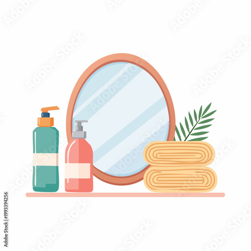 Badezimmer-Set Icons