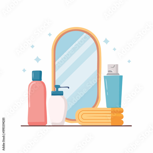 Badezimmer-Set Icons