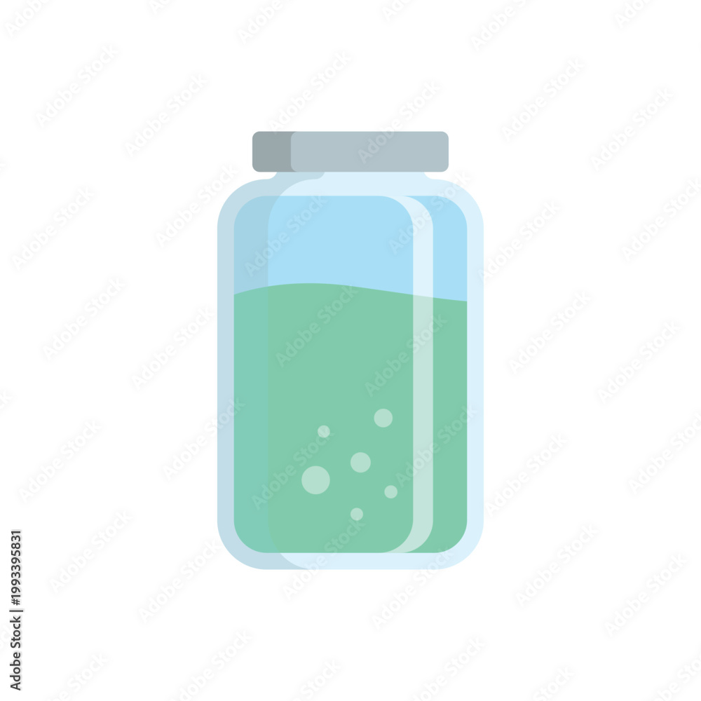 Fototapeta premium Liguid Medicine Jar