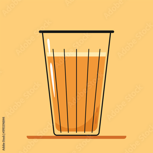 Indian hot drink vector. Indian chai icon. Chai is Indian drink. Kerala tea shop illustration vector eps. Indian Kerala roadside. Kerala tea shop line drawing. Kerala Old.