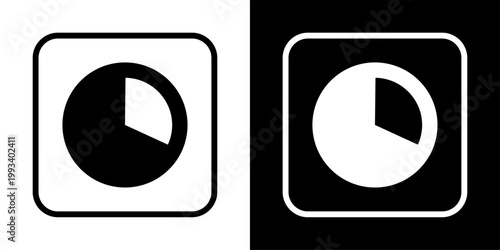 Foto App data usage icon in solid style representing data consumption, internet usage, analytics tracking, bandwidth monitoring and mobile data control