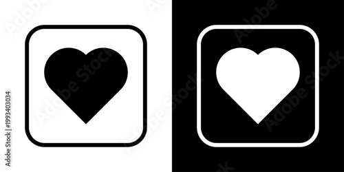 App like icon in solid style representing favorite, love, social media engagement, user preference and positive interaction concept.