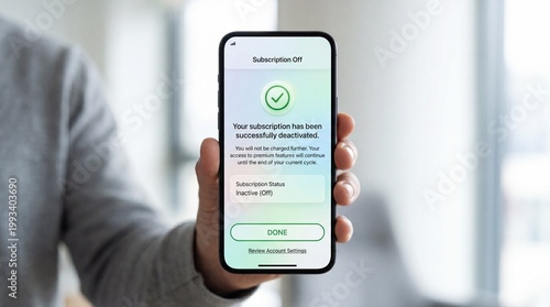 A person holding a smartphone displaying a verification checkmark screen, illustrating digital security and authentication