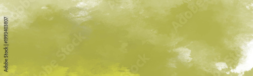 Abstract textured background with organic green and white watercolor splashes and soft blended edges for artistic design and branding