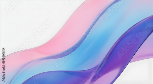 Soft abstract waves of pastel pink light blue purple hues with color blend abstract background abstract gradient background movement ethereal minimalist backdrop creative