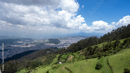 Ecuador hills.