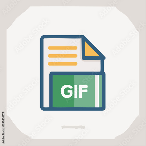 Animated GIF File Icon