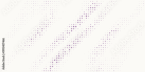 Abstract colorful halftone background featuring dynamic wave shapes formed by small dotted patterns.eps,10