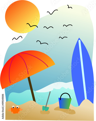 Summer vacation time