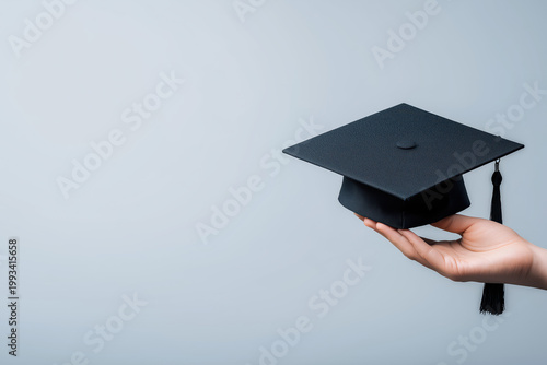 Minimal Graduation Concept with Empty Space for Text Design