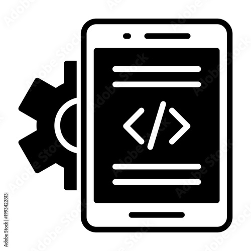 Mobile App Developer Icon