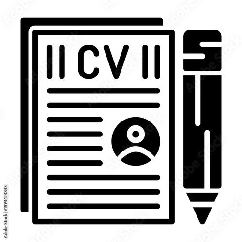 Curriculum Vitae Icon