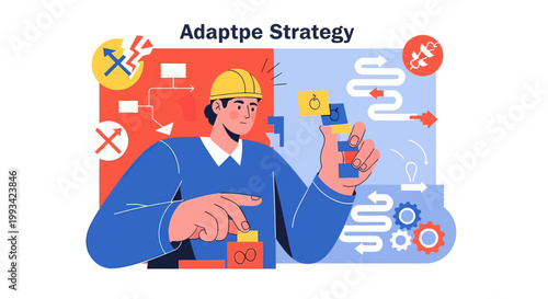 Man wearing a yellow hard hat.