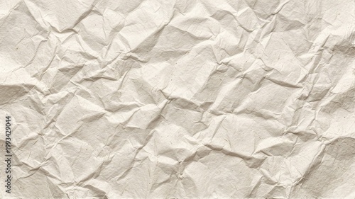 Crumpled paper background texture