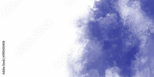 Rich blue watercolor abstract texture with granular detail and soft edges on a white background, perfect for modern, artistic, or sophisticated design applications