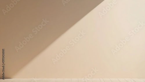 Minimal Beige Wall Background With Soft Shadow And Copy Space | old paper background