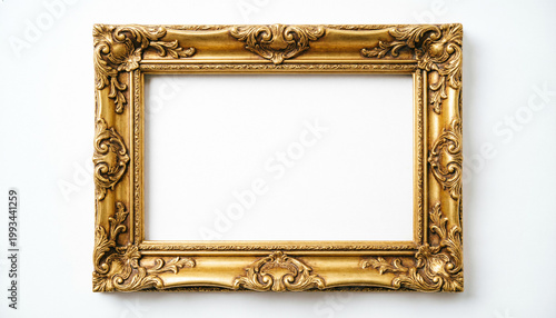 antique gold picture frame