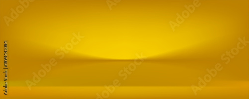 Yellow abstract background for product placing. vector illustrations
