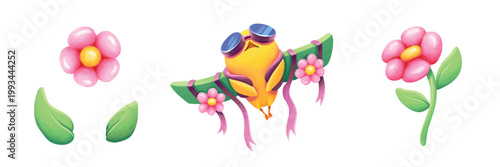 cute little lamp chicks