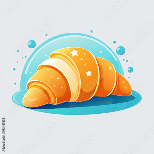 Französisches Croissant