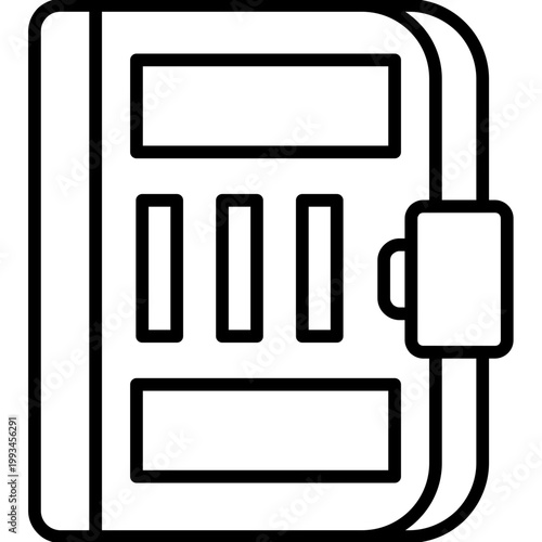 Adventure Journal Line Icon