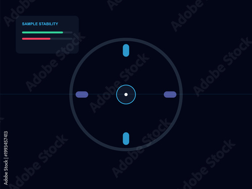 Laboratory DNA Centrifuge Analysis with Digital Sample Monitoring UI