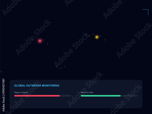 Global Epidemic Crisis Map and Outbreak Tracking Data Dashboard