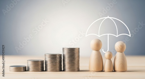 Mother's Day greeting card with red paper hearts, romantic Valentine background with 3D paper cut hearts, elegant holiday celebration banner